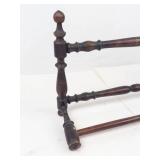 Vintage Wooden Towel Rack