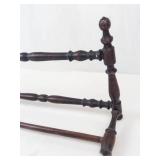 Vintage Wooden Towel Rack