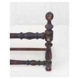 Vintage Wooden Towel Rack