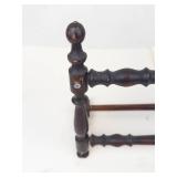 Vintage Wooden Towel Rack