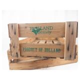 Holland Beauty Wooden Crates