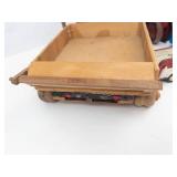 Vintage Toy Vehicle Mixed Lot - Tonka, Wood & Tin Vehicles