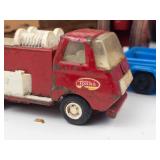 Vintage Toy Vehicle Mixed Lot - Tonka, Wood & Tin Vehicles
