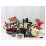 Vintage Tin Wind-Up Toy Mixed Lot