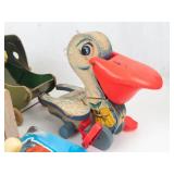 Vintage Tin Wind-Up Toy Mixed Lot