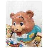 Vintage Tin Wind-Up Toy Mixed Lot