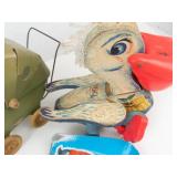 Vintage Tin Wind-Up Toy Mixed Lot