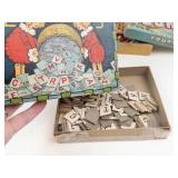 Vintage Flinch, Touring, Anagrams, Crown Dominoes & Games Mixed Lot