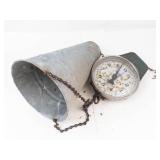 Vintage Hanson Hanging Produce Scale With Poultry Basket