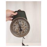 Vintage Hanson Hanging Produce Scale With Poultry Basket