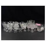 Clear Glassware Mixed Lot