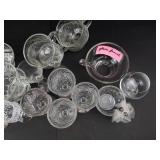 Clear Glassware Mixed Lot