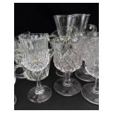 Clear Glassware Mixed Lot