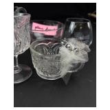 Clear Glassware Mixed Lot