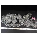 Clear Glassware Mixed Lot
