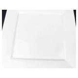 Threshold White Square Plates Mixed Lot (Lot of 14)