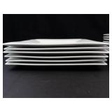 Threshold White Square Plates Mixed Lot (Lot of 14)