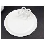 Clarice Cliff Tonquin Cracker Cradle, Milk Glass & Thorens Music Box Mixed Lot