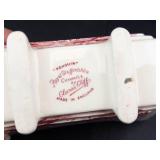 Clarice Cliff Tonquin Cracker Cradle, Milk Glass & Thorens Music Box Mixed Lot
