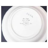 Blue Ridge Hand Painted Dish Set & Decorative Plates Mixed Lot