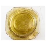 Vintage Federal Glass Amber Madrid 24-Piece Dish Set