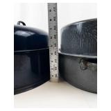 Nesco & Savory Oval Roasters Lot