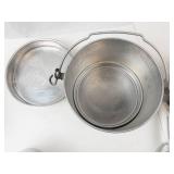 Vintage Aluminum Nesting Camping Cookware Set