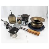 Herters No. 65 Powder Measure & Antique Kitchenware Mixed Lot