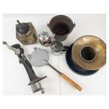 Herters No. 65 Powder Measure & Antique Kitchenware Mixed Lot
