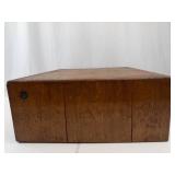 Vintage Oak Card Catalog Cabinet