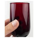 Vintage Anchor Hocking Royal Ruby Red Glassware Mixed Lot