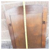 Three-Piece Mirrored Wood Panel Set