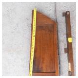 Three-Piece Mirrored Wood Panel Set