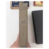 Zane Grey, Dylan Thomas & Letter Writer Book Mixed Lot (6)