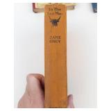 Zane Grey, Dylan Thomas & Letter Writer Book Mixed Lot (6)
