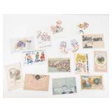 Vintage Mixed Postcard Lot