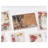 Vintage Christmas Postcard Mixed Lot