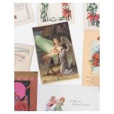 Vintage Christmas Postcard Mixed Lot