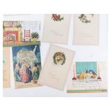 Vintage Christmas Postcard & Greeting Card Mixed Lot