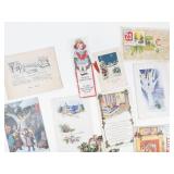 Vintage Christmas Postcard & Greeting Card Mixed Lot