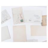 Vintage Holiday Postcard & Greeting Card Mixed Lot