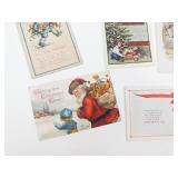 Vintage Christmas Postcards & Evangeline Longfellow Booklet Mixed Lot