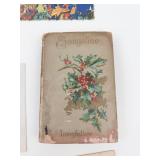 Vintage Christmas Postcards & Evangeline Longfellow Booklet Mixed Lot