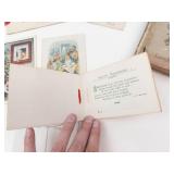 Vintage Christmas Postcards & Evangeline Longfellow Booklet Mixed Lot