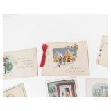 Vintage Christmas Postcards & Evangeline Longfellow Booklet Mixed Lot