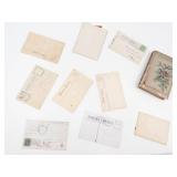 Vintage Christmas Postcards & Evangeline Longfellow Booklet Mixed Lot