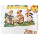 Vintage Valentine Card Ephemera Mixed Lot