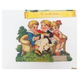 Vintage Valentine Card Ephemera Mixed Lot