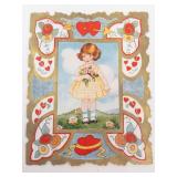 Vintage Valentine Card Ephemera Mixed Lot
