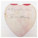 Vintage Valentine Card Ephemera Mixed Lot